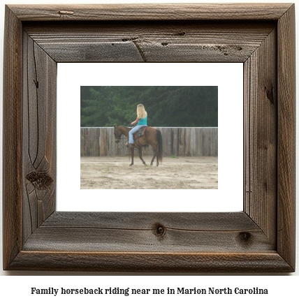 family horseback riding near me in Marion, North Carolina